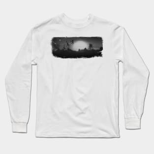 Thunder God Black and White Long Sleeve T-Shirt